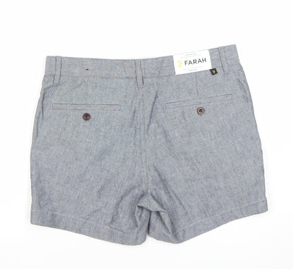 Womens UK Size 30 Farah Regular Fit Chino Shorts
