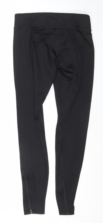 ASICS Womens Black S Compression Running Leggings