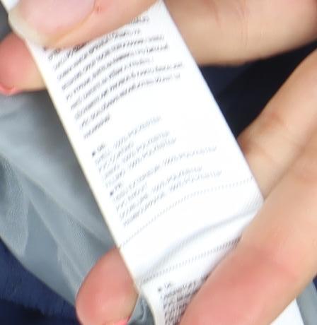 Trespass Girls Blue Waterproof Hooded Puffer Jacket 9-10 Years