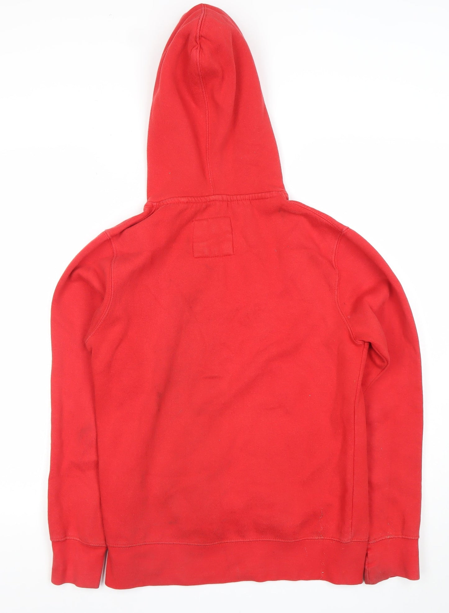 Pull & Bear Women’s Red Pullover Hoodie XS Cotton Blend Casual