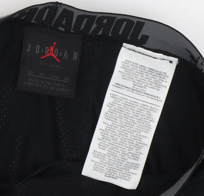 Jordan Boys Black XS Compression Dri-Fit Sports Leggings