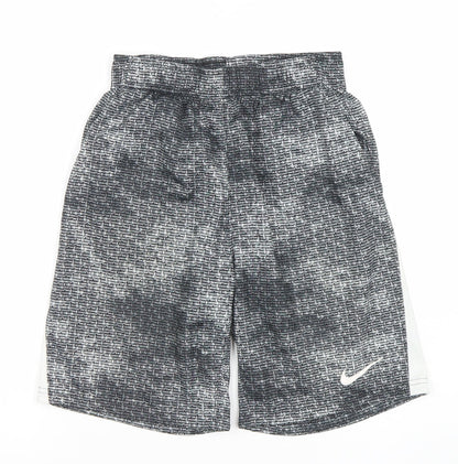 Nike Boys Black Dri-FIT Athletic Shorts Size 13-14 Years Lightweight Gym