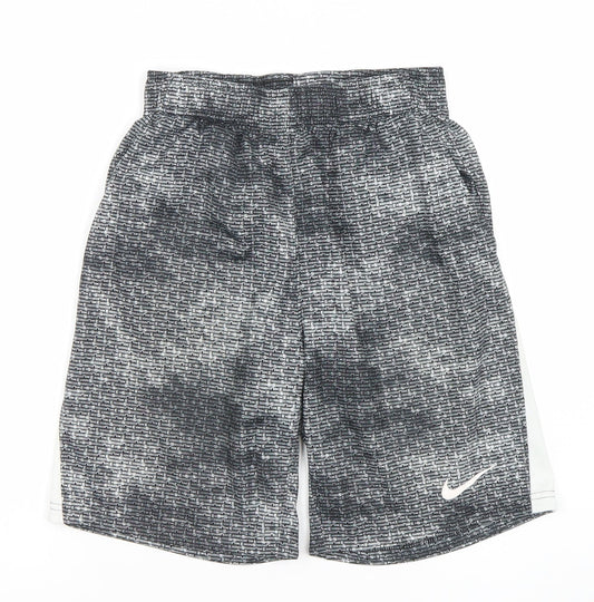 Nike Boys Black Dri-FIT Athletic Shorts Size 13-14 Years Lightweight Gym