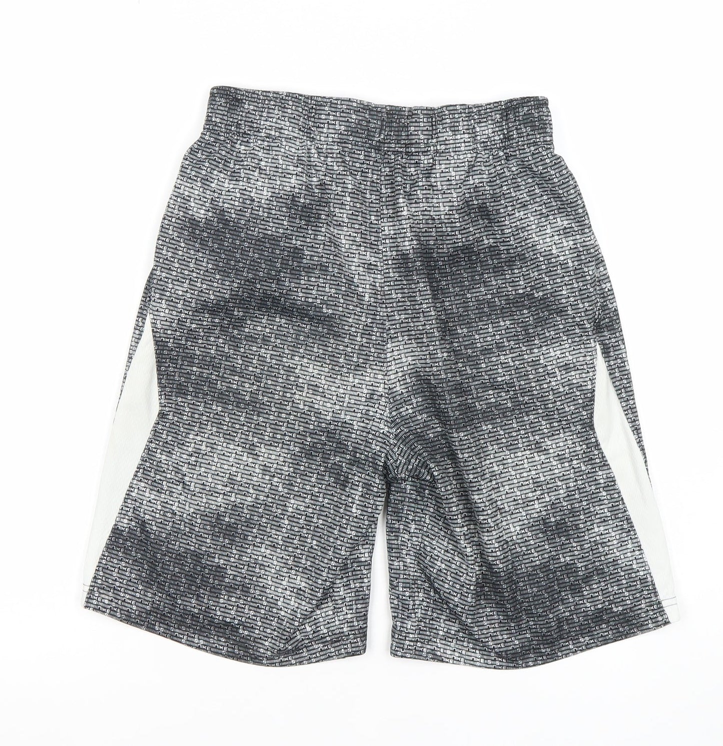 Nike Boys Black Dri-FIT Athletic Shorts Size 13-14 Years Lightweight Gym