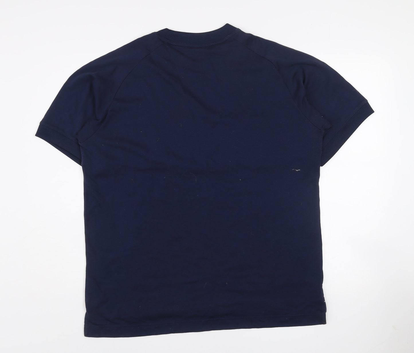 Nike Men's Blue Short Sleeve Crew Neck T-Shirt Size L