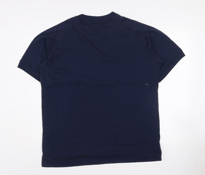 Nike Men's Blue Short Sleeve Crew Neck T-Shirt Size L