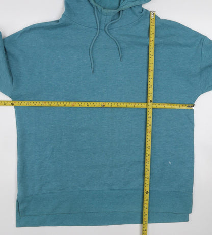 S. Bermans for Dunnes Stores Men's Blue Pullover Hoodie Medium