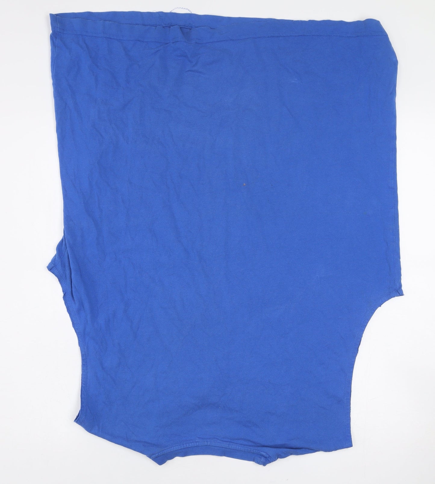 Puma Men's Blue 2XL Sleeveless Graphic Cotton T-Shirt