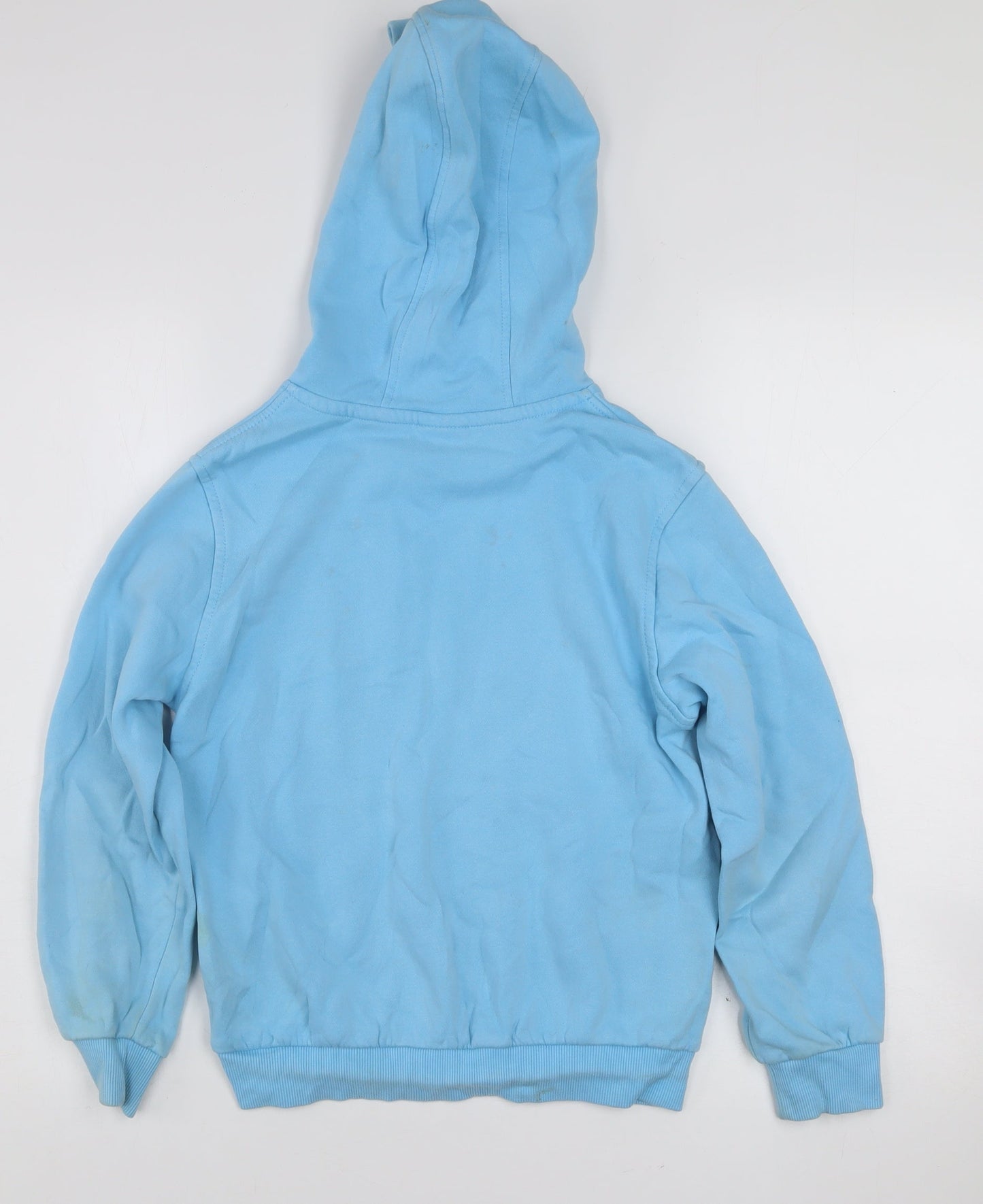 Nike Boys Blue Pullover Hoodie M Cotton Blend Casual Sweatshirt