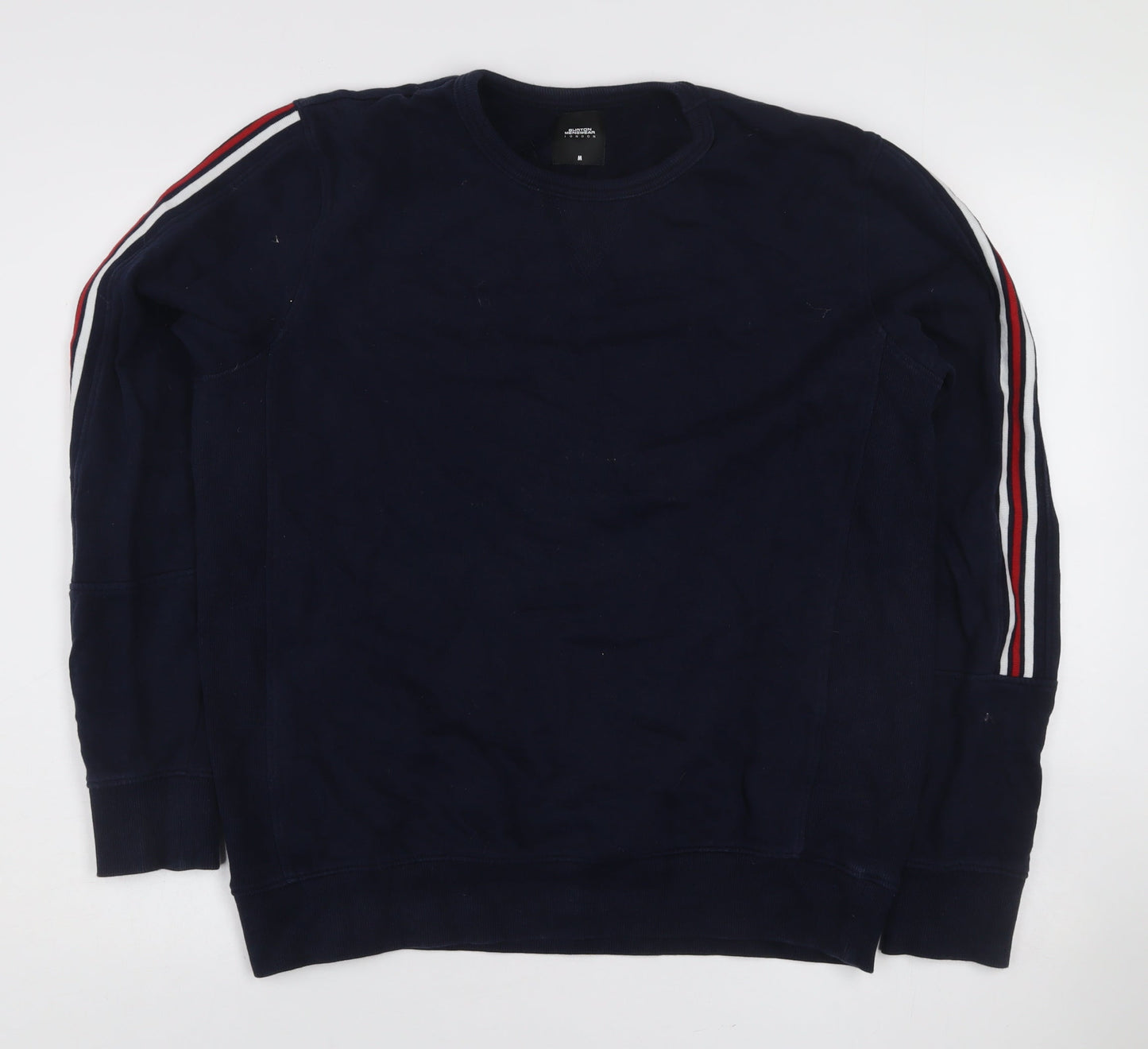 Burton Menswear London Men's Blue M Pullover Crew Neck Sweatshirt