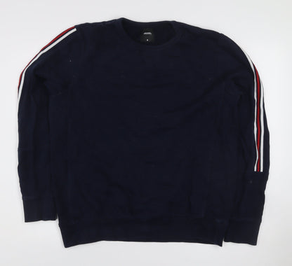Burton Menswear London Men's Blue M Pullover Crew Neck Sweatshirt