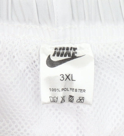 Nike Men's White 3XL Athletic Quick Dry Sports Shorts
