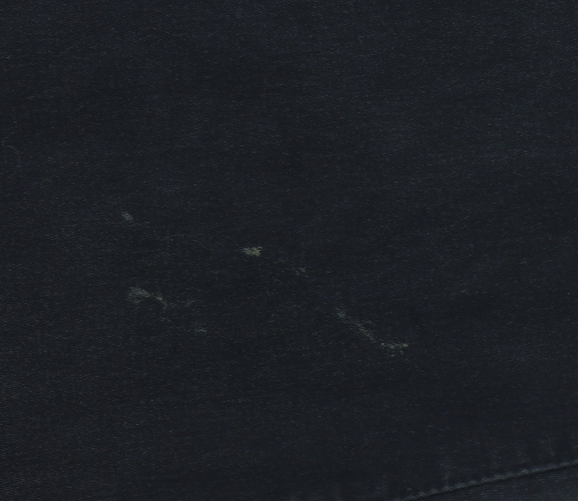 Denim Co. Womens Black Skinny High Rise Stretch Jeans Size 10