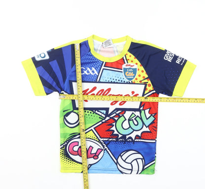 Masita Boys Multicoloured Sports Graphic T-Shirt 4-5 Years Short Sleeve