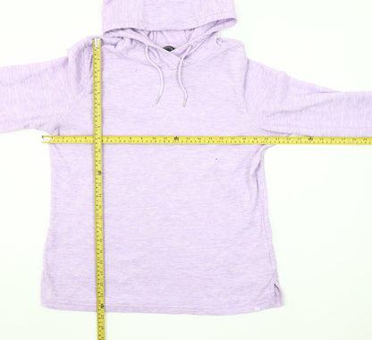 Regatta Women Lilac Hoodie Size 14 Pullover Long Sleeve Outdoor Top