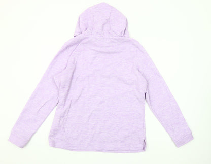 Regatta Women Lilac Hoodie Size 14 Pullover Long Sleeve Outdoor Top