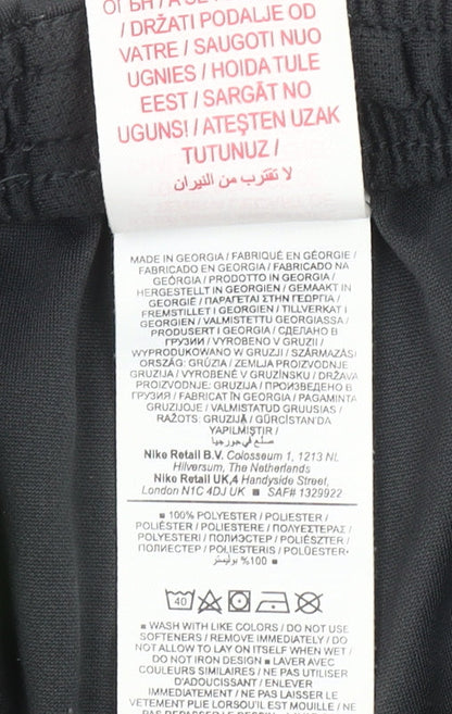 Nike Boys Black Dri-FIT Athletic Shorts 12 Years