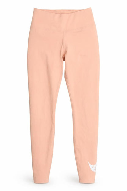 Womens UK Size XS Nike Slim Fit Leggings Orange Leggings