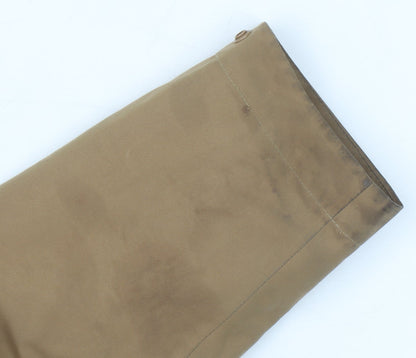 Jack Wolfskin Boys Brown Hooded Parka Coat 13-14 Years Water Repellent