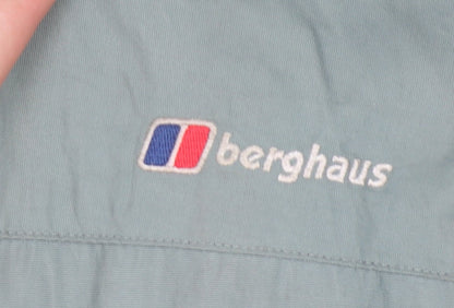 Berghaus Women’s Green Waterproof Parka Jacket Size 16 Hooded Outdoor