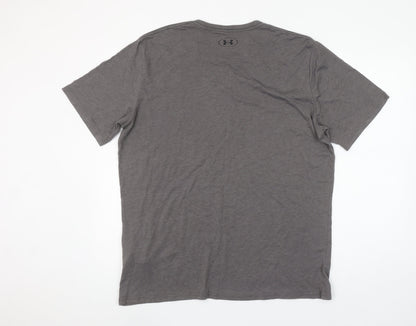 Under Armour Men’s Grey XL Relaxed Fit Moisture Wicking T-Shirt