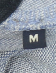 Jack & Jones Men's Blue Cotton Polo Shirt Size M Classic Fit