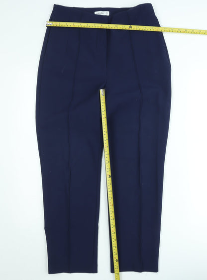 Gallery Women’s Blue Slim Tapered Trousers Size 10