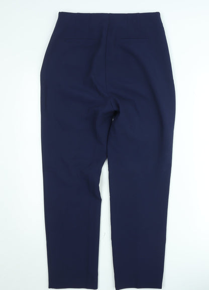 Gallery Women’s Blue Slim Tapered Trousers Size 10