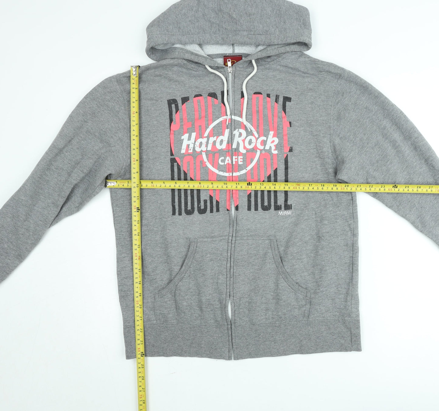 Womens UK Size M Hard Rock Cafe Grey Basic Jacket