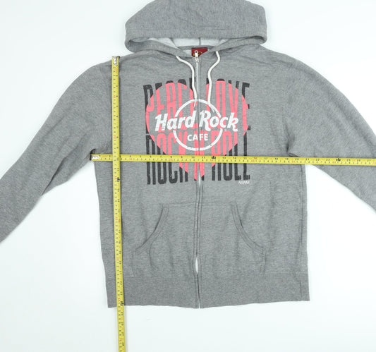Womens UK Size M Hard Rock Cafe Grey Basic Jacket