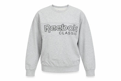 Womens UK Size M Reebok Grey Pullover Sweatshirt