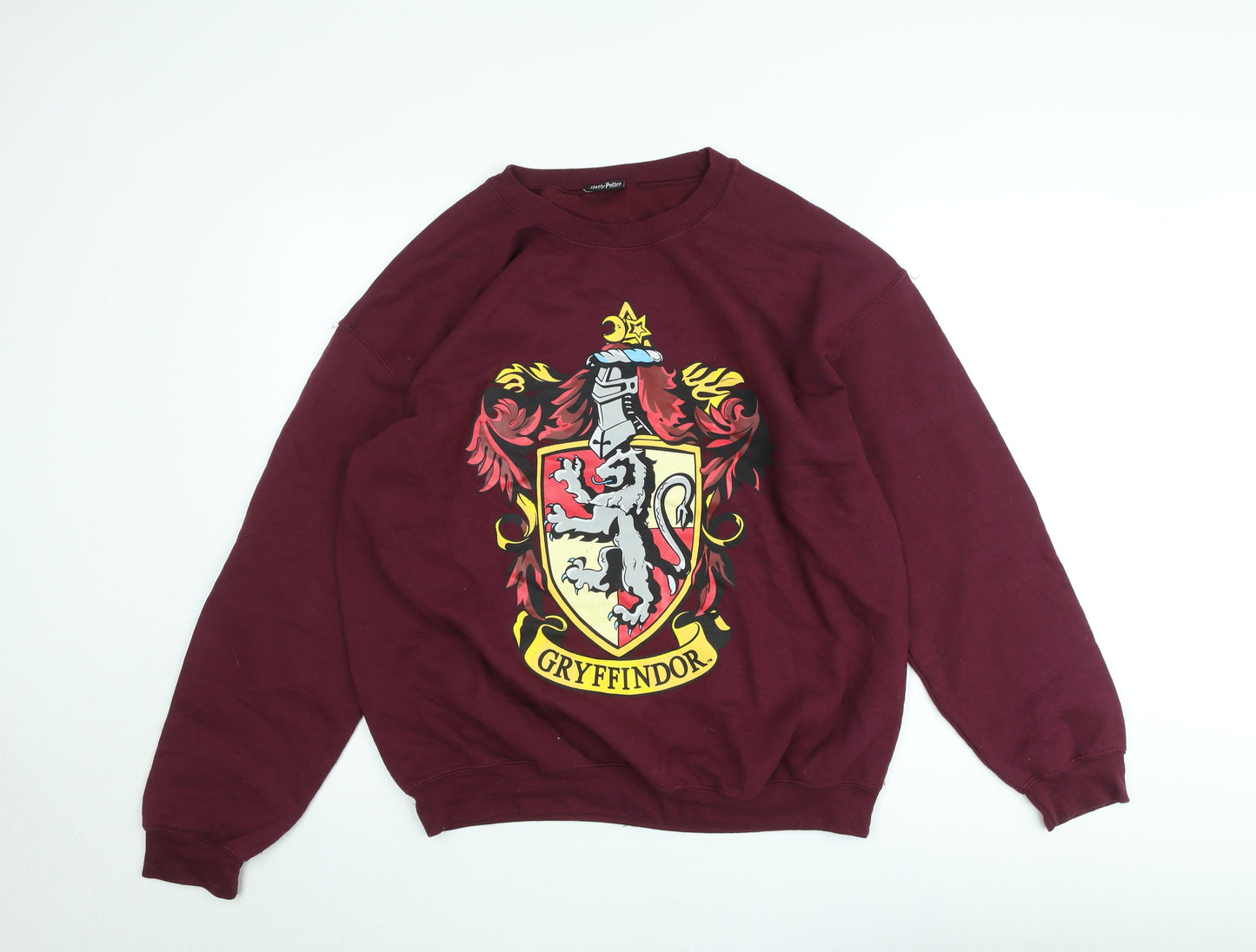 Harry Potter Gryffindor Burgundy Sweatshirt Women’s L Crew Neck