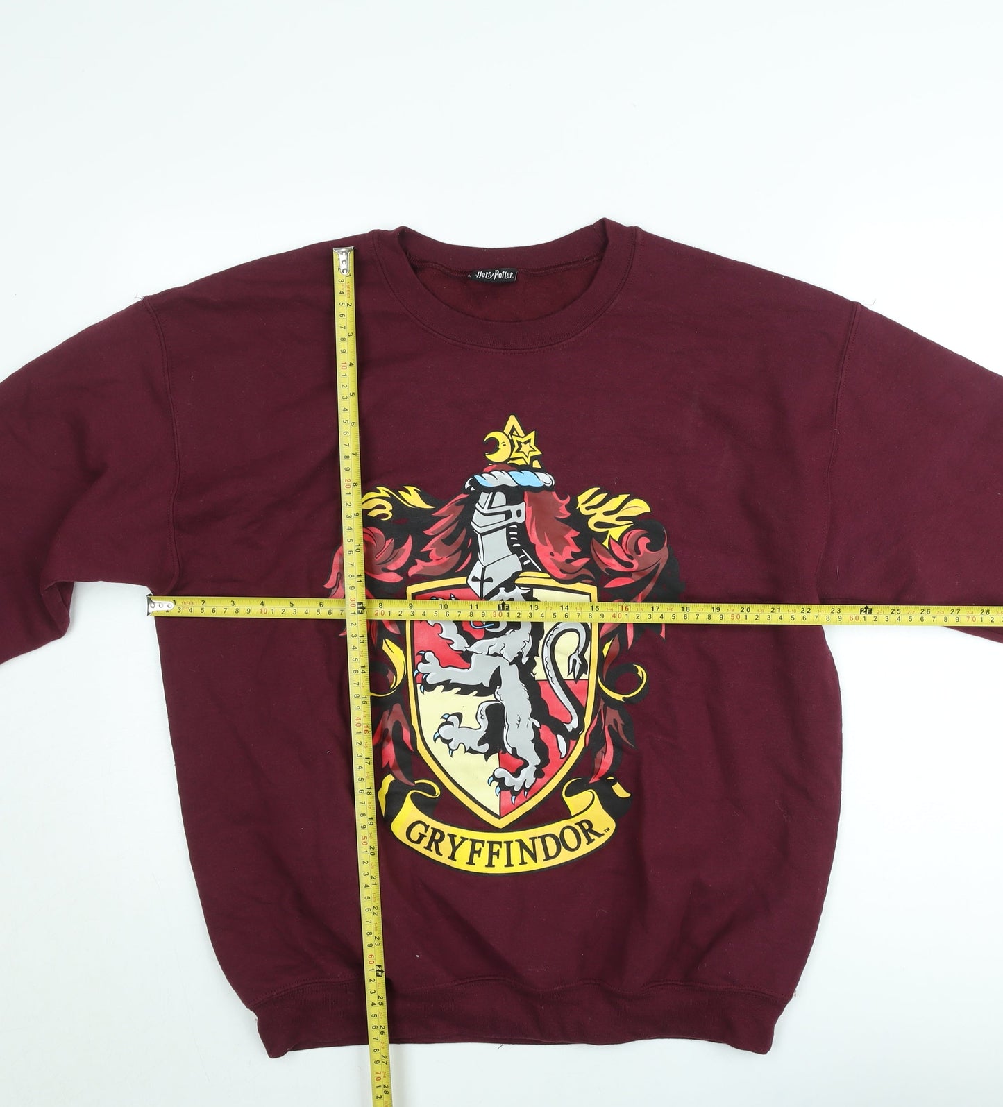 Harry Potter Gryffindor Burgundy Sweatshirt Women’s L Crew Neck