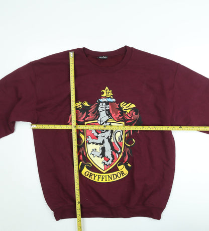 Harry Potter Gryffindor Burgundy Sweatshirt Women’s L Crew Neck