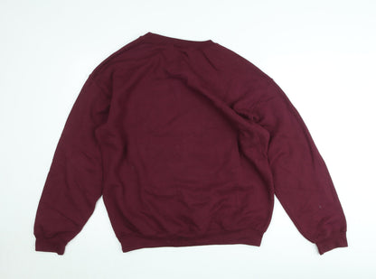 Harry Potter Gryffindor Burgundy Sweatshirt Women’s L Crew Neck