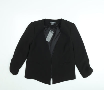 Atmosphere Women Black Size 12 Regular Fit Tailored Blazer