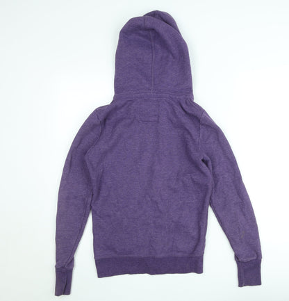 Womens UK Size S Superdry Purple Basic Jacket