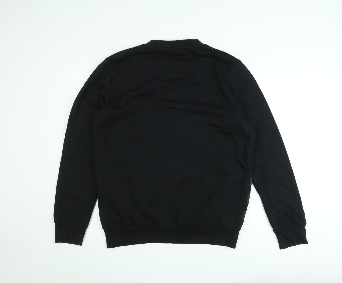 Mens UK Size L McKenzie Black Pullover Sweatshirt