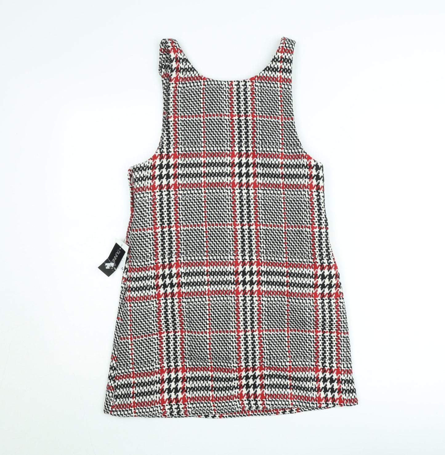 Dunnes Stores Teens Multicoloured Check Pinafore Dress 2-3 Years