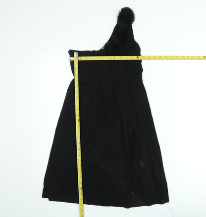 b.p.c. Bonprix Women’s Black One Shoulder A-Line Dress Size 8
