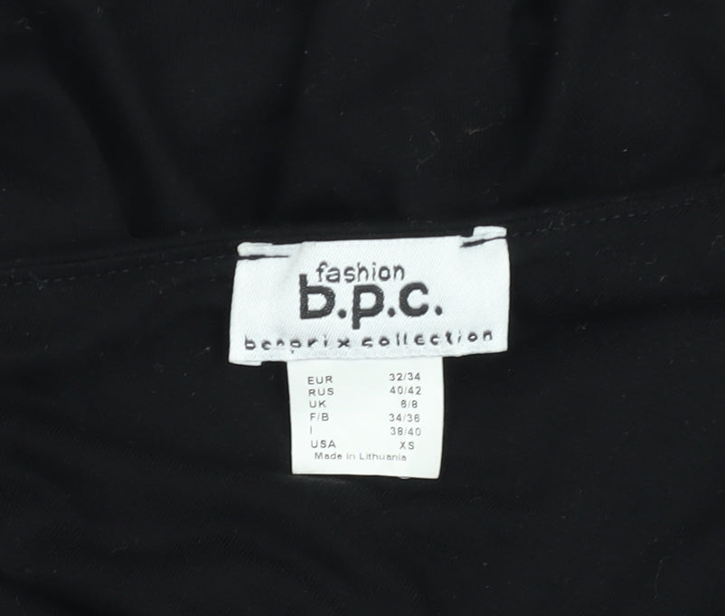 b.p.c. Bonprix Women’s Black One Shoulder A-Line Dress Size 8