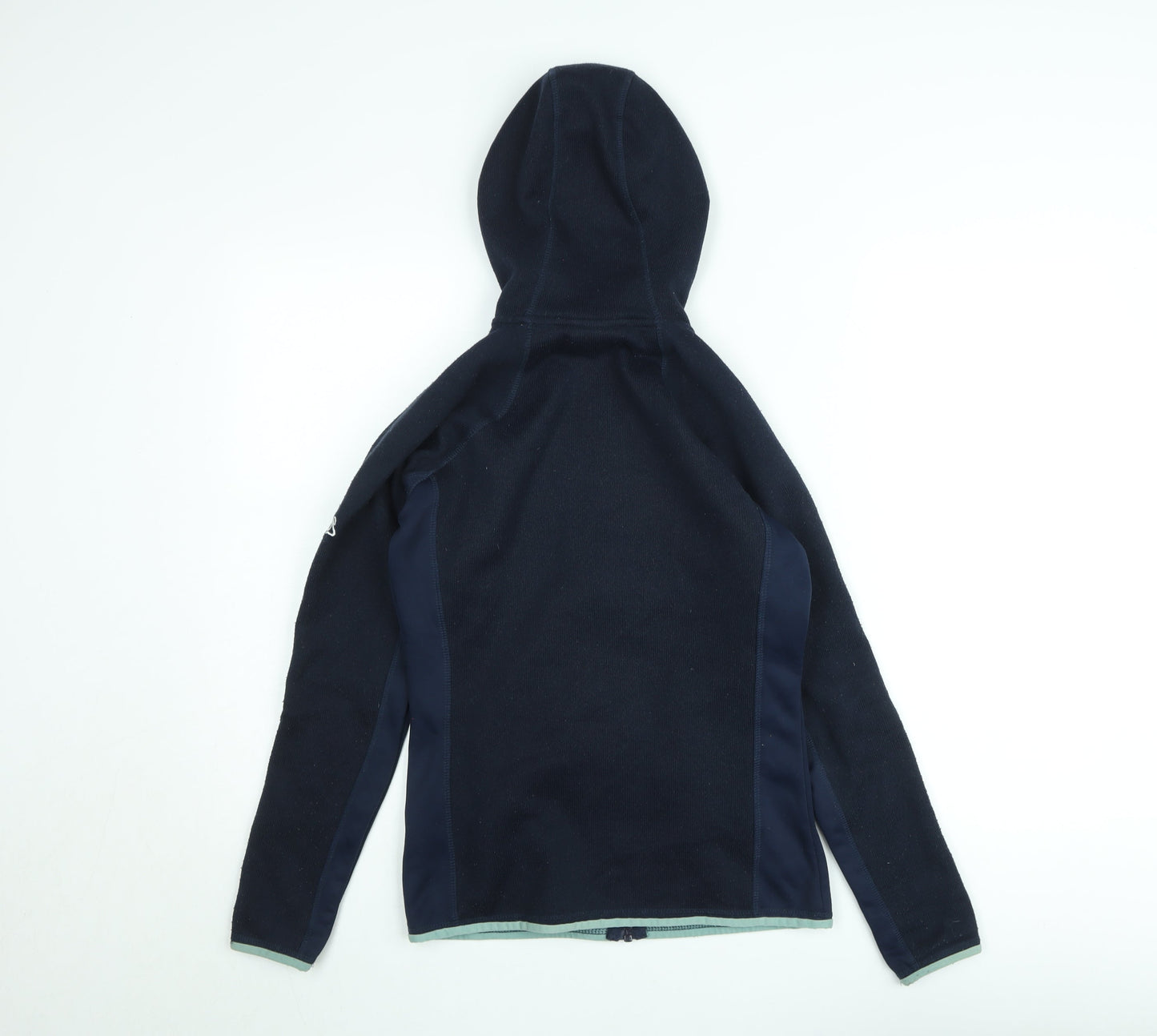 Craghoppers Boys Blue Hooded Full Zip Fleece Jacket UK 8 Years