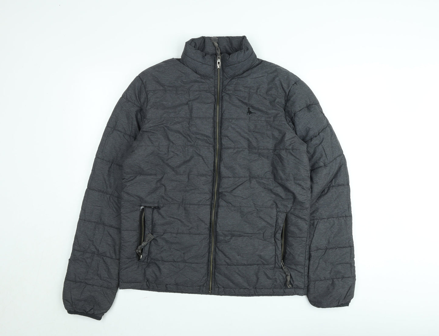Womens UK Size S Jack Wills Grey Puffer Jacket