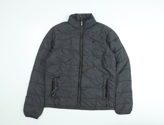 Womens UK Size S Jack Wills Grey Puffer Jacket
