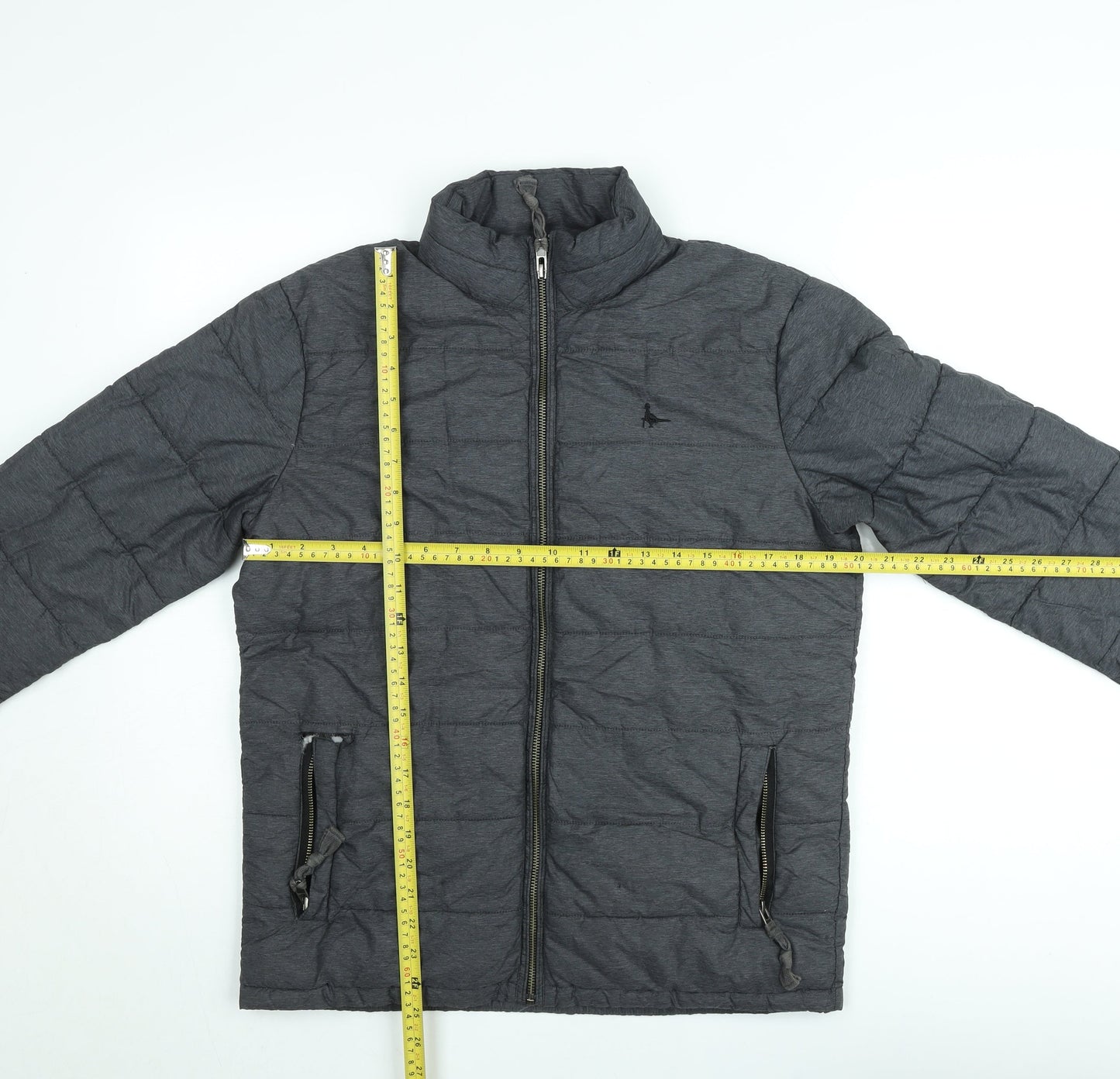 Womens UK Size S Jack Wills Grey Puffer Jacket