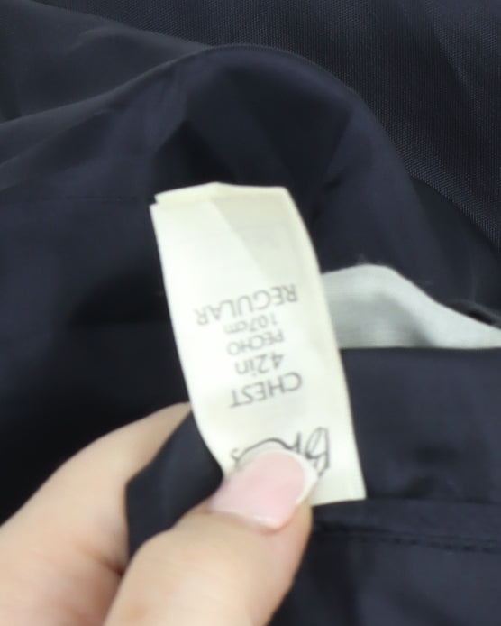Mens UK Size 42 BHS Regular Blue Suit Jacket