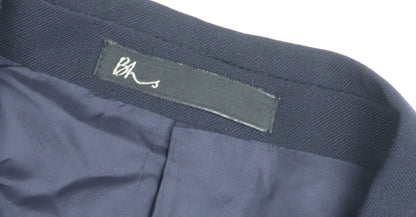 Mens UK Size 42 BHS Regular Blue Suit Jacket