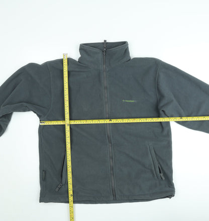 Mountainlife Men’s Grey Fleece Full Zip Outdoor Jacket M