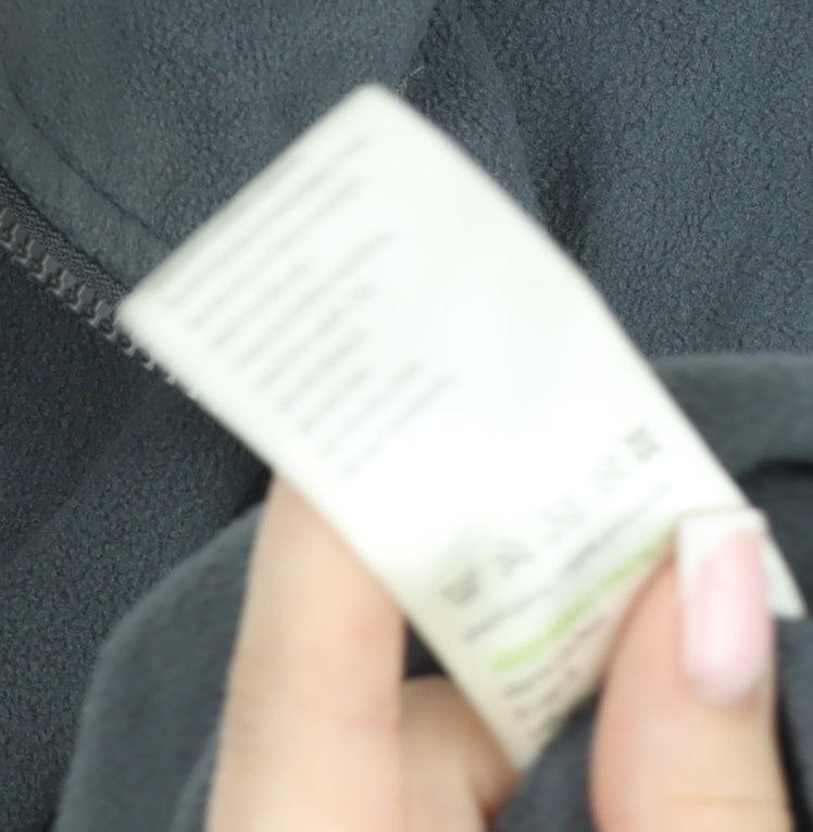 Mountainlife Men’s Grey Fleece Full Zip Outdoor Jacket M