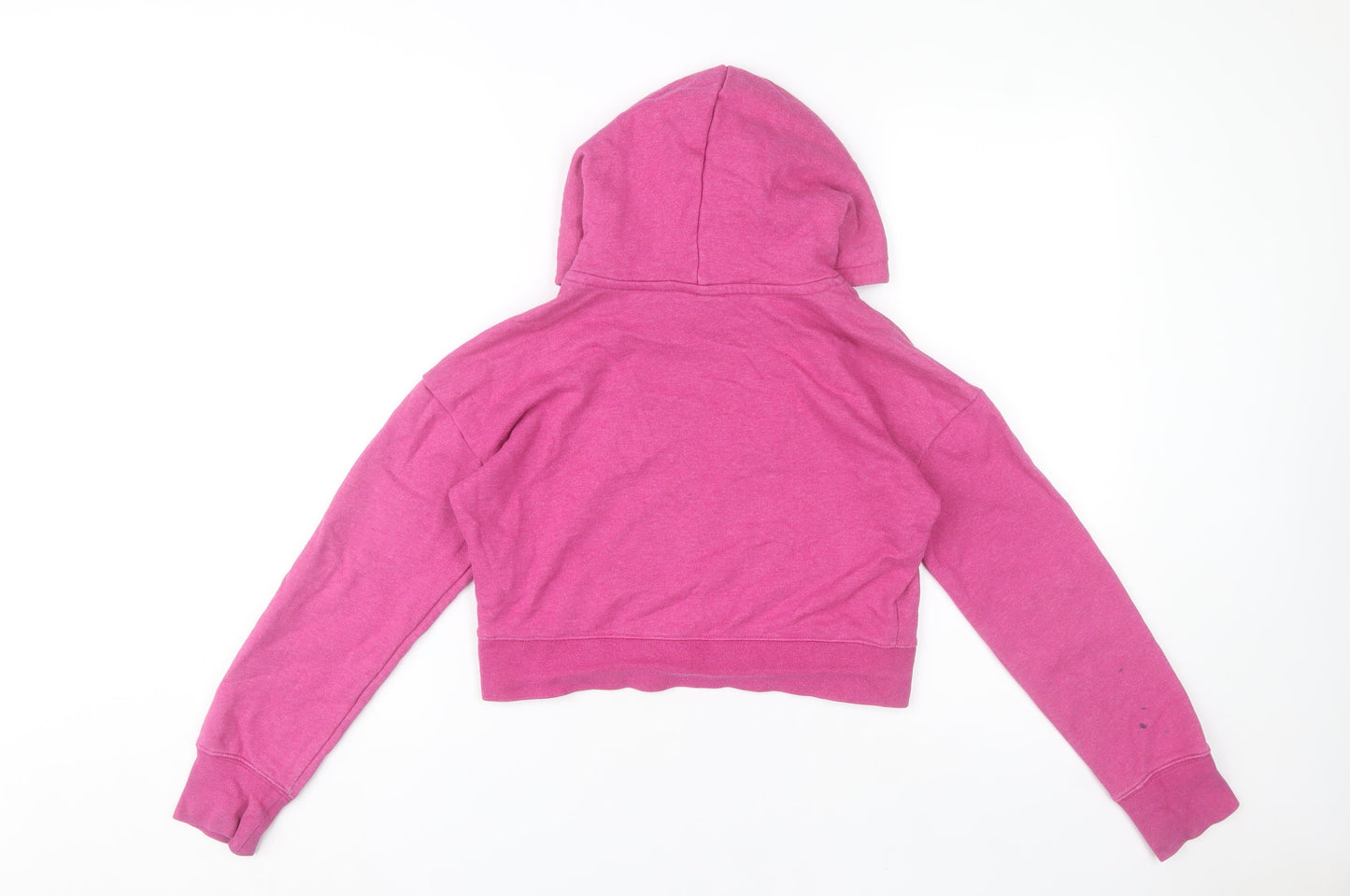 Nike Girls Pink Pullover Hoodie Size 146cm Logo Sportswear Sweatshirt